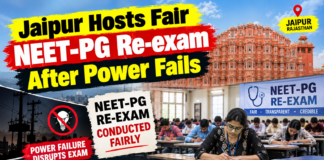 Jaipur Hosts Fair NEET-PG Re-exam After Power Fails|