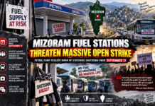 Mizoram Fuel Stations Threaten Massive Open Strike|