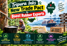 Tripura Inks New Trade Pact to Boost Rubber Exports|