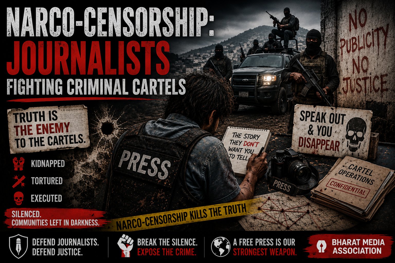 Narco-Censorship: Journalists Fighting Criminal Cartels