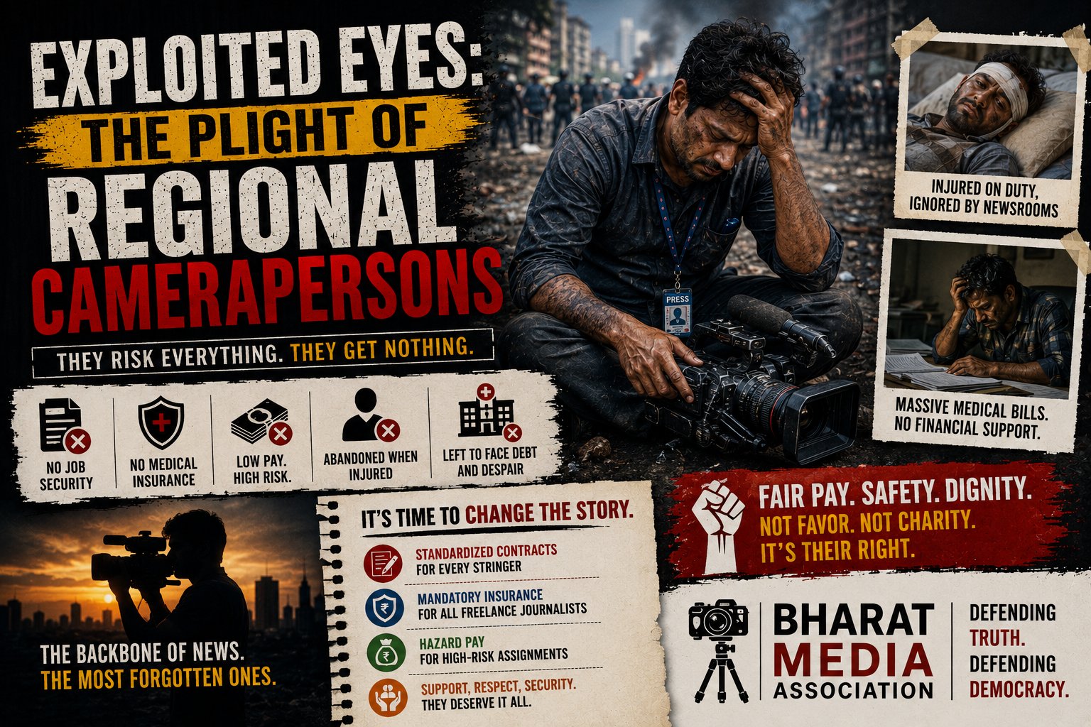 Exploited Eyes: The Plight of Regional Camerapersons