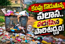 కంపు కొడుతున్న పలాస-కాశీబుగ్గ.. కుప్పకూలిన పారిశుద్ధ్యం!