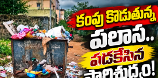 కంపు కొడుతున్న పలాస-కాశీబుగ్గ.. కుప్పకూలిన పారిశుద్ధ్యం!