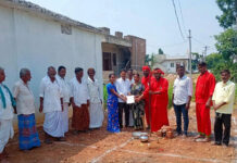 *కాస్బాగ్ తండాలో ఇందిరమ్మ ఇళ్లకు భూమి పూజ*