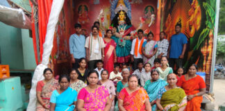 దసరా ఉత్సవాలు -గురవయ్య కాలనీ రోడ్డు, రామలింగేశ్వరపేట, తెనాలి.