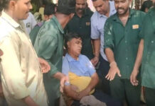 తెనాలిలో రోడ్డు ప్రమాదం