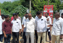 ఉమ్మడి రేగళ్ల అభివృద్ధికి ఎమ్మెల్యే కూనంనేని సాంబశివరావు కృషి..