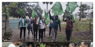 హర్నాబ్ తుఫాను జోరు వానలో మొదలైన మొదటి రోజు ప్రచార హోరు.