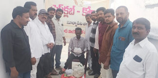 ఆపదలో ఉన్న కుటుంబానికి అండగా నిలిచిన ప్రెస్ క్లబ్