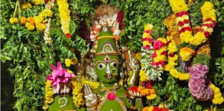 పుంగనూరు:వేపాకు అలంకారంలో శ్రీ విరూపాక్షి మారెమ్మ దర్శనం