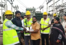 జూలూరుపాడు 400 కేవీ సబ్స్టేషన్ను పరిశీలించిన సీఎండీ!