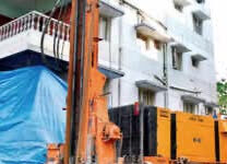 హైదరాబాద్లో నిర్మాణాలకు కొత్త బోర్లపై ఆంక్షలు.|