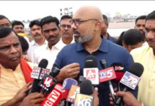 అర్సపల్లి ఆర్వోబీ నిర్మాణ పనుల పరిశీలన