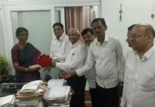 కొత్తగూడెంలో 10+2 కోర్టుల నూతన భవనాల నిర్మాణానికి న్యాయవాదుల వినతి.
