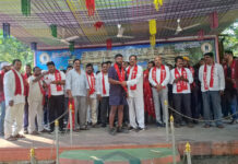 ఆర్కే-5లో ఏఐటీయూసీలోకి 104 మంది ఉద్యోగుల చేరిక