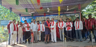 ఆర్కే-5లో ఏఐటీయూసీలోకి 104 మంది ఉద్యోగుల చేరిక