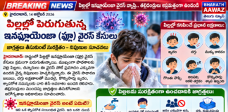 పిల్లల్లో ఇన్ఫ్లుయెంజా వైరస్పై అప్రమత్తత అవసర
