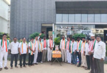 విజయంతి థియేటర్ వద్ద ఘనంగా గాంధీ జయంతి వేడుకలు