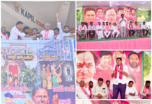 BRS పార్టీ ఆధ్వర్యంలో ఘనంగా మంచిర్యాల జిల్లా ఆవిర్భావ దశాబ్ది వేడుకలు