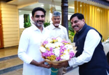 Amaravati | Madhya Pradesh Chief Minister Mohan Yadav paid a courtesy visit