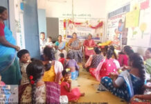 పోషకాహారంతోనే ఆరోగ్యం: అంగన్వాడీ ఉత్సవాల్లో సూపర్వైజర్.