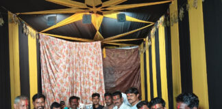 కాకర్ల అయ్యప్ప సెంటర్లో దేవి నవరాత్రి ఉత్సవాలు.. అమ్మవారి హుండీ వేలంలో రూ.7,100కు దక్కించుకున్న దాసోజు రాంబ్రహ్మం!