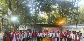 నవరాత్రి ఉత్సవాల్లో పాల్గొన్న INTUC కేంద్ర నాయకులు – కార్మికుల సంక్షేమమే లక్ష్యమని వెల్లడి