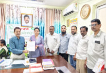 పెండింగ్ సమస్యలపై డీసీకి శాంతి శ్రీనివాస్ రెడ్డి వినతి.|