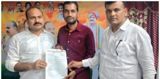 కుమురం భీం ఆసిఫాబాద్ జిల్లా కాంగ్రెస్ కమిటీ మైనారిటీ విభాగం జిల్లా జనరల్ సెక్రటరీగా షేక్ కలీమ్ నియామకం