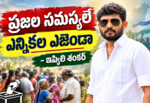 ప్రజల సమస్యలే ఎన్నికల అజెండా: ఇప్పిలి శంకర్